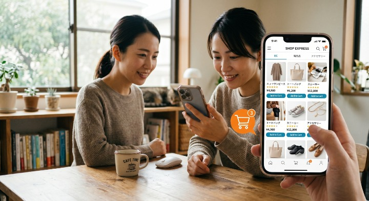 ShopifyとEFOの関係イメージ